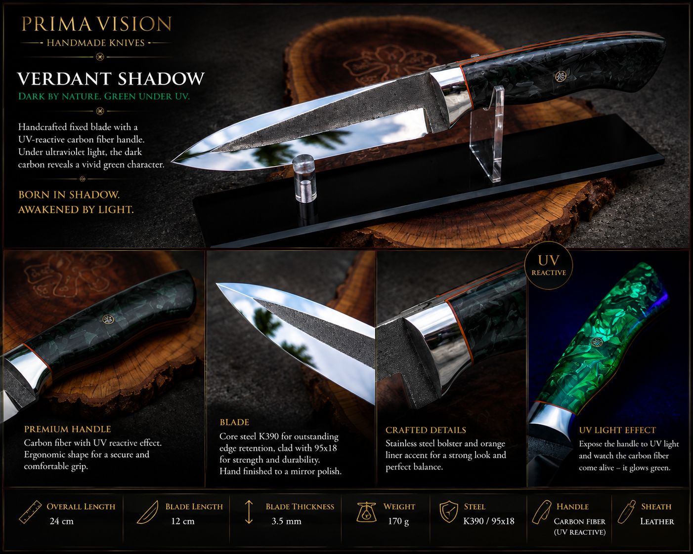 Handcrafted Prima Vision knife