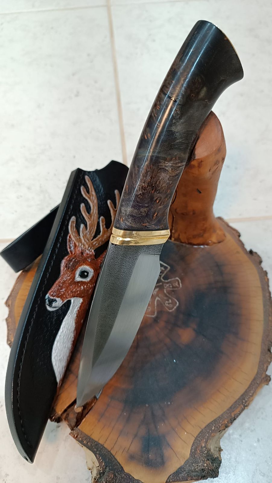 ARDENNE HUNTER #007 handmade knife