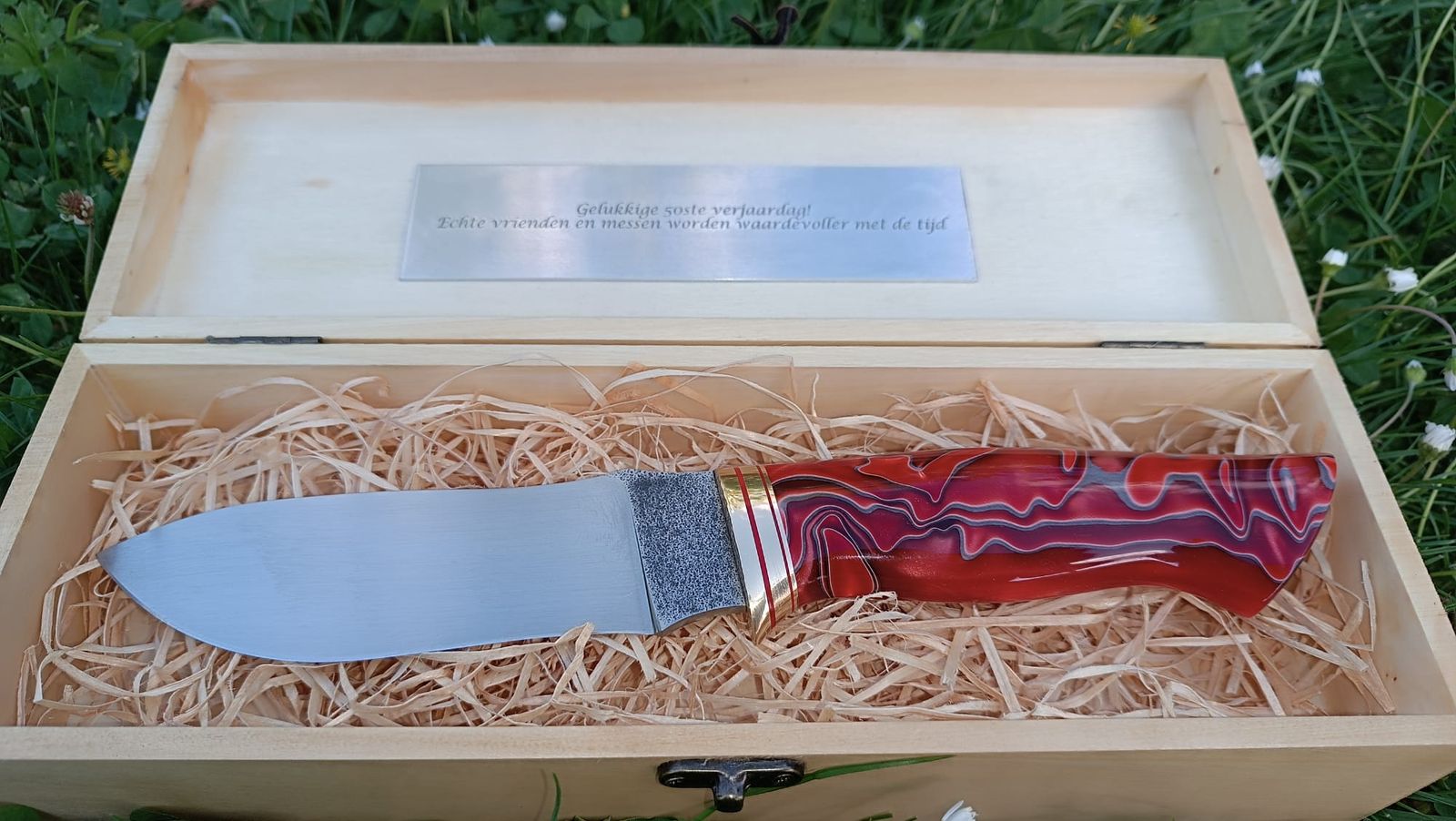 CRIMSON ELITE #006 handmade knife