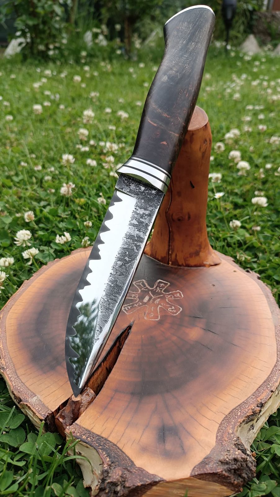 WILD ROOT – Walnut handmade knife – photo 2