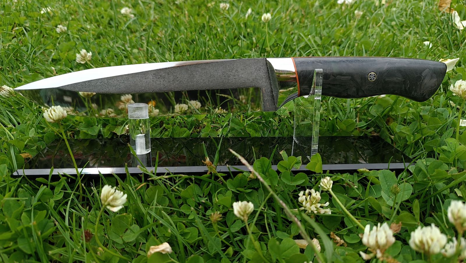 Verdant Shadow #016 handmade knife
