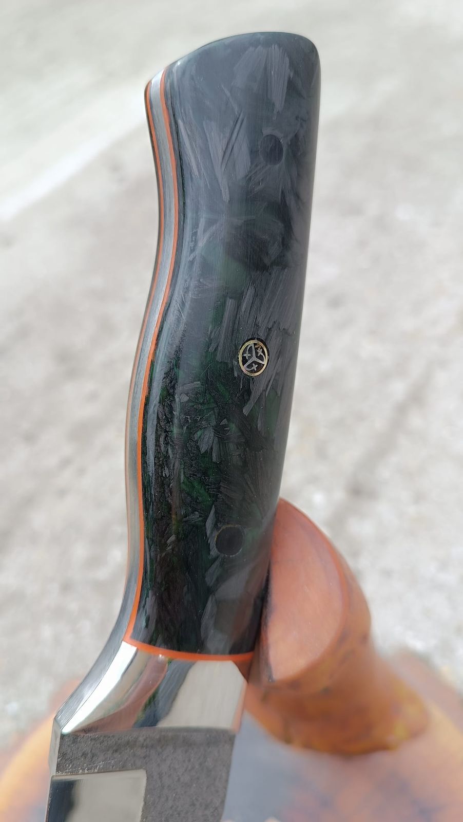 Verdant Shadow handmade knife – photo 2