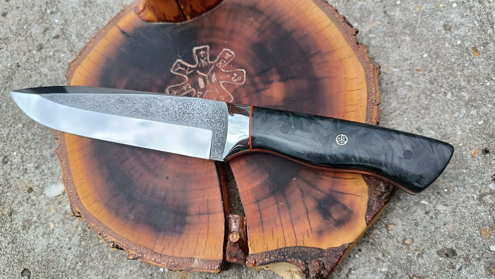 Verdant Shadow handmade knife – photo 4