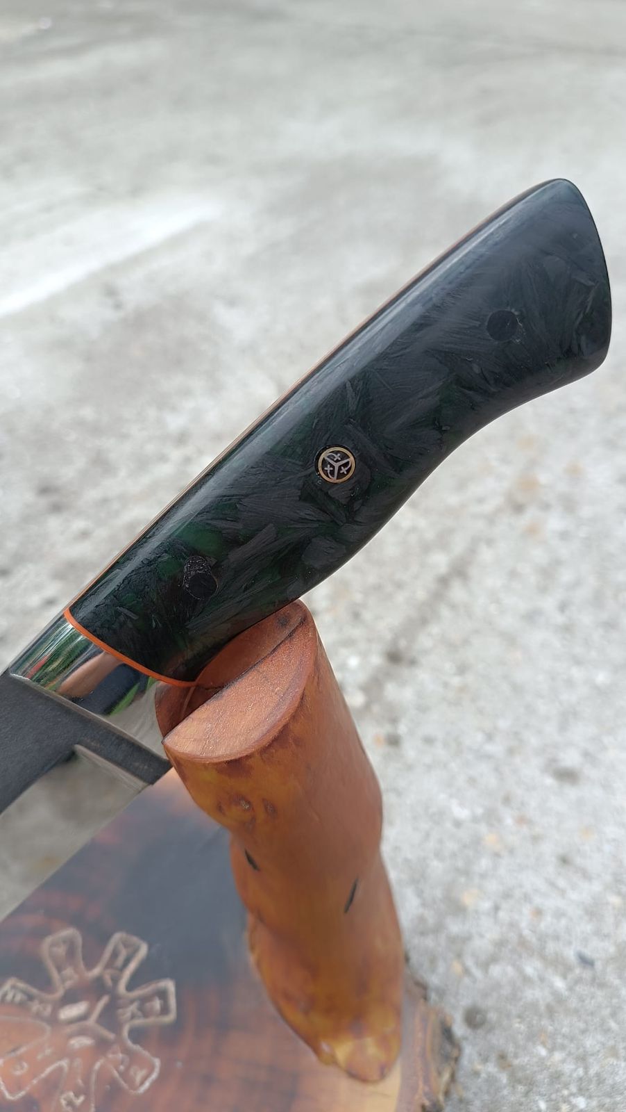 Verdant Shadow handmade knife – photo 8