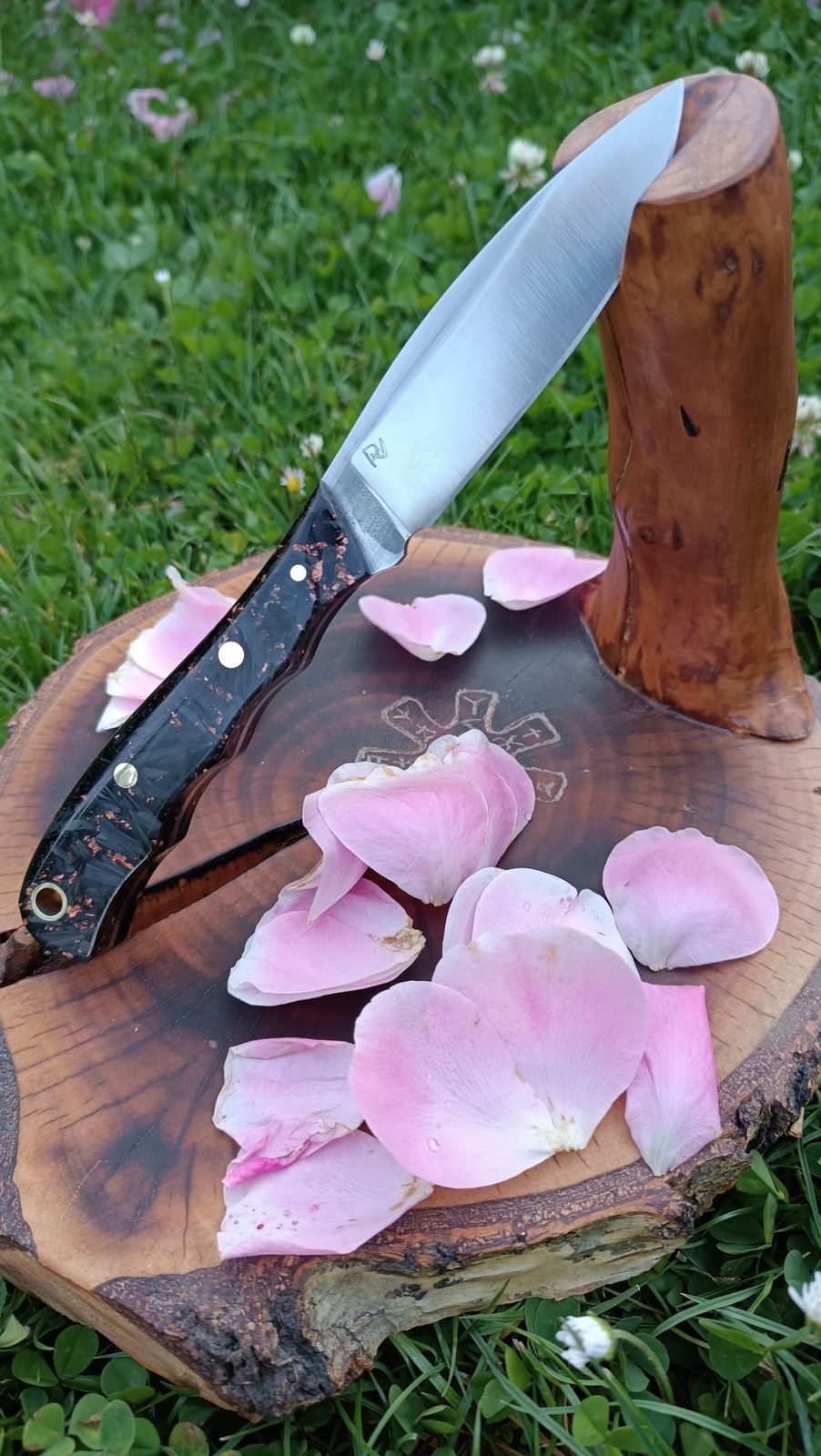 Copper Raven handmade knife – photo 2