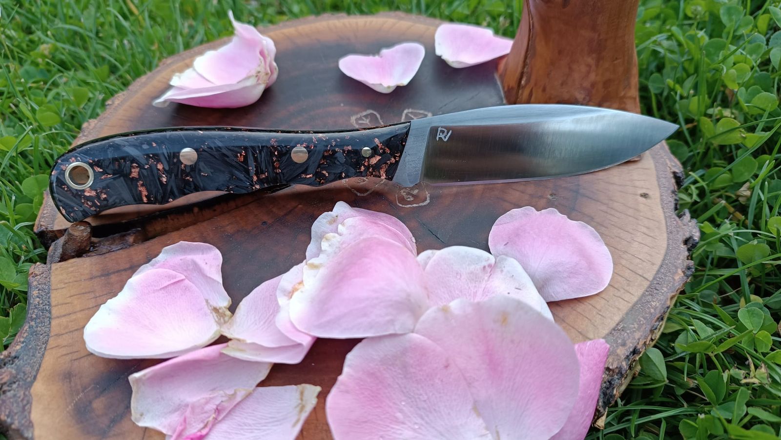 Copper Raven handmade knife – photo 4