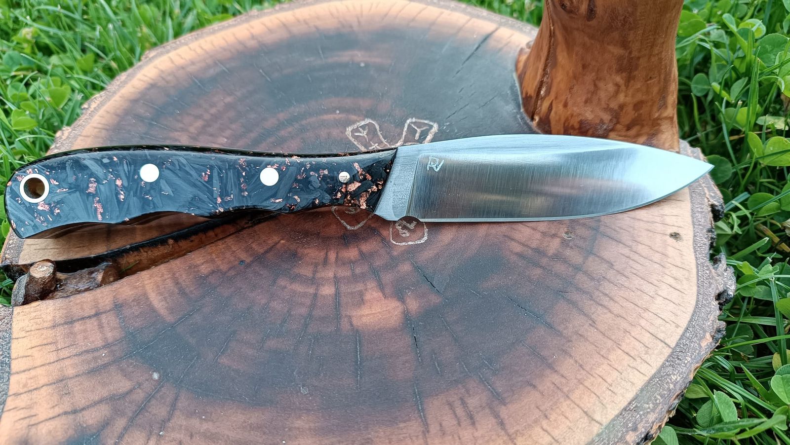 Copper Raven handmade knife – photo 6