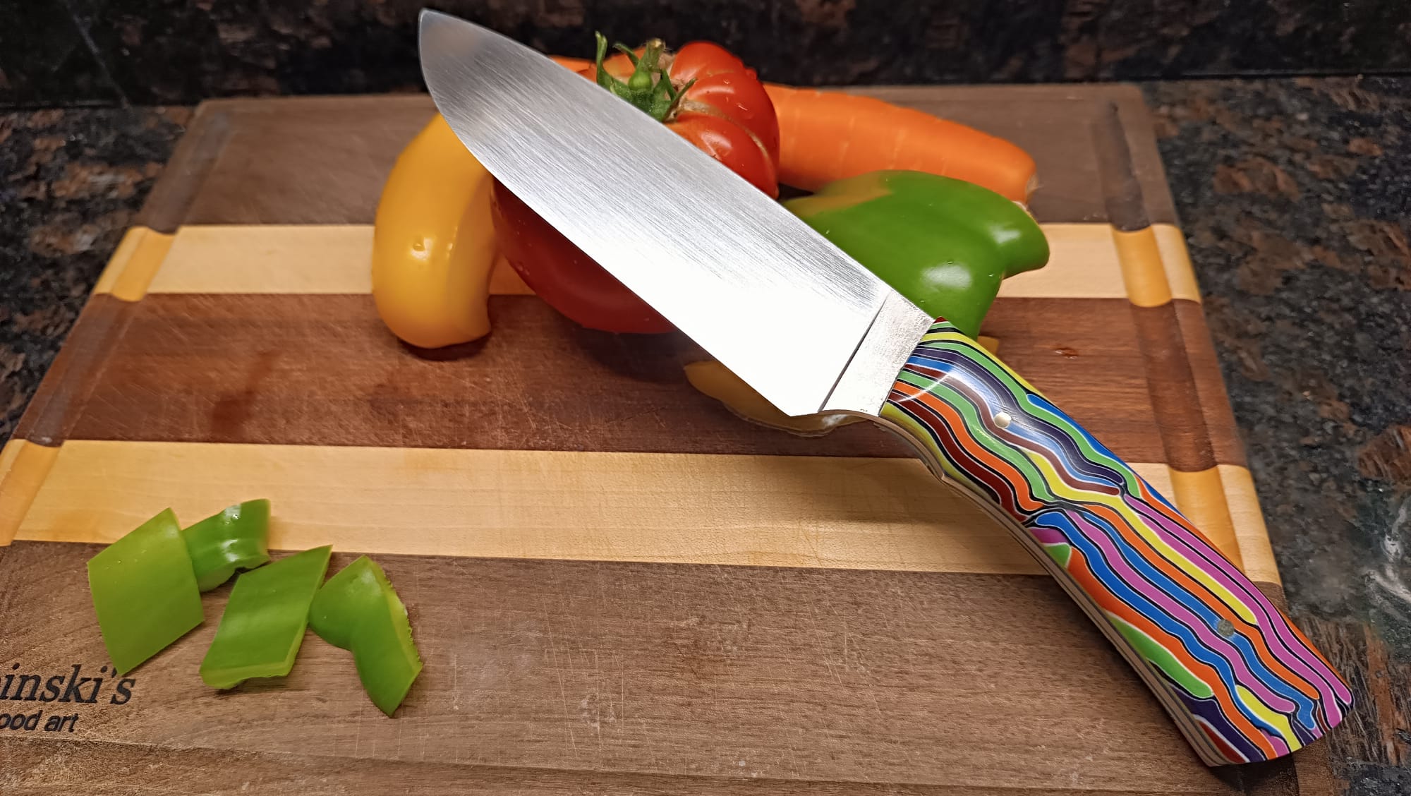 CHROMA WAVE handmade knife – photo 4