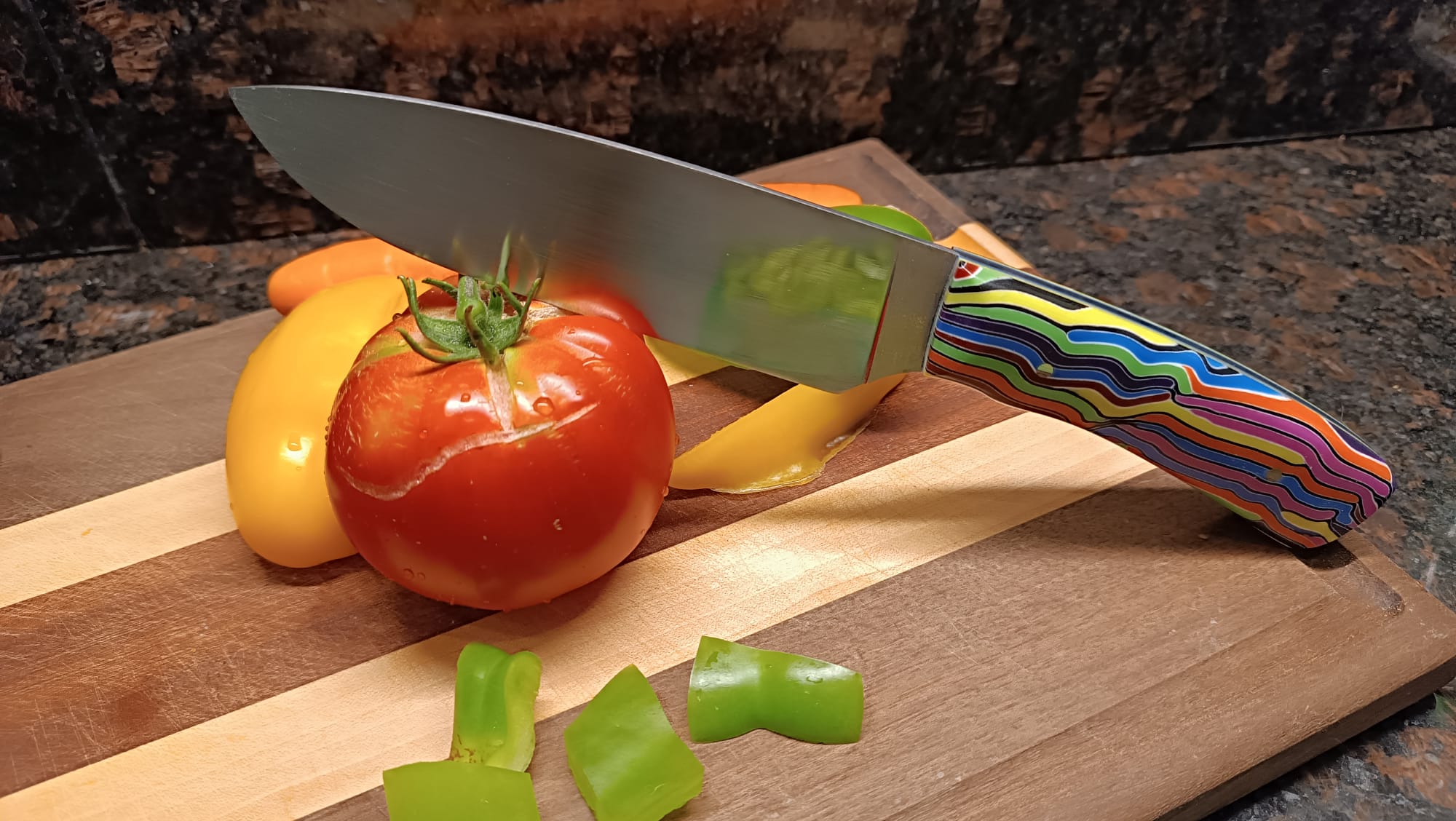 CHROMA WAVE handmade knife – photo 5