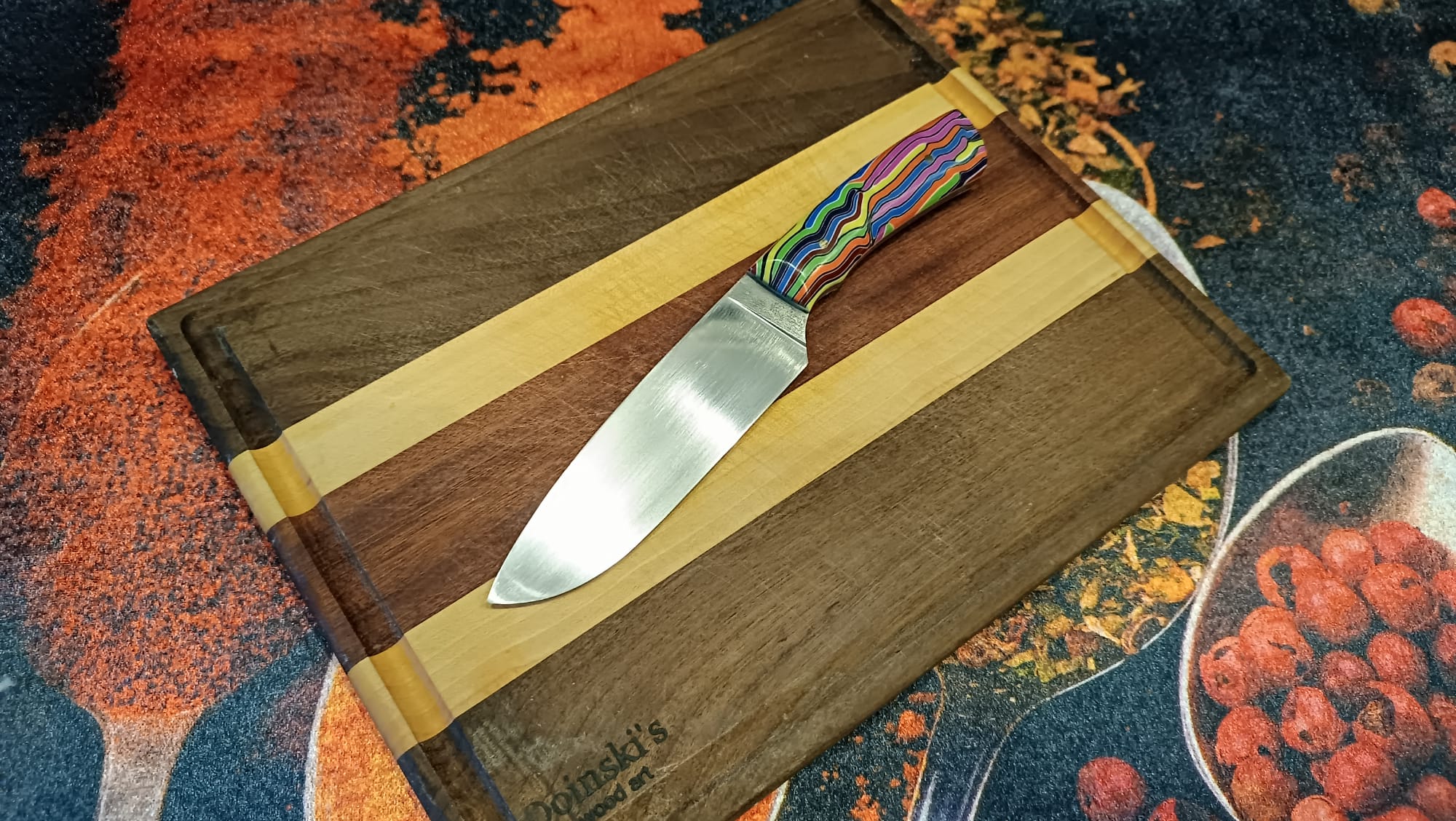 CHROMA WAVE handmade knife – photo 6