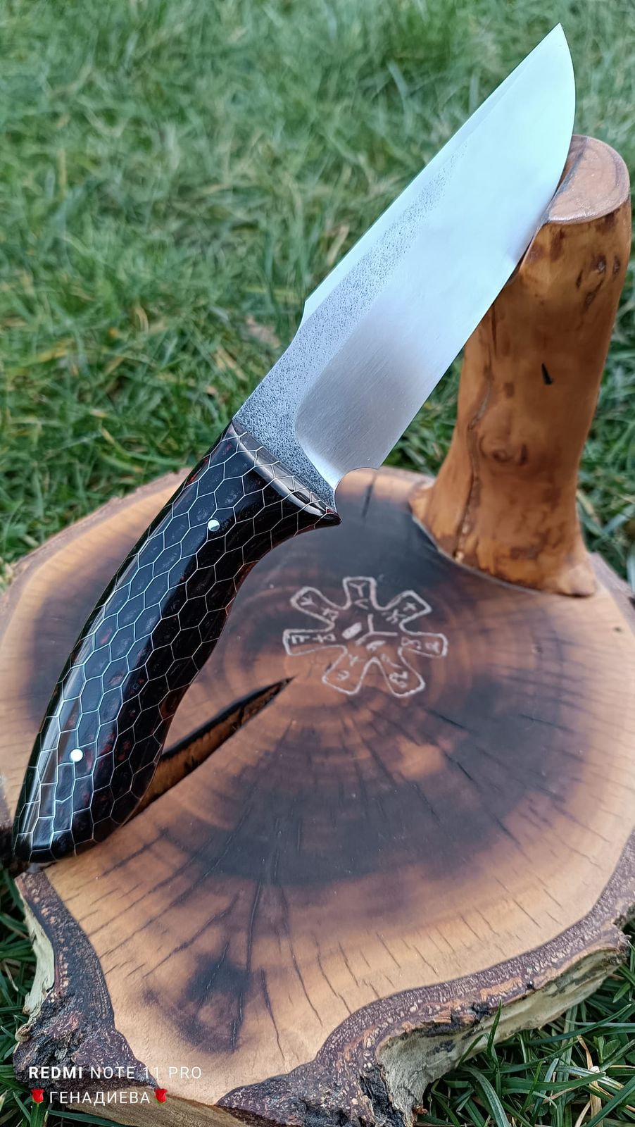 HEX SHADOW handmade knife – photo 10