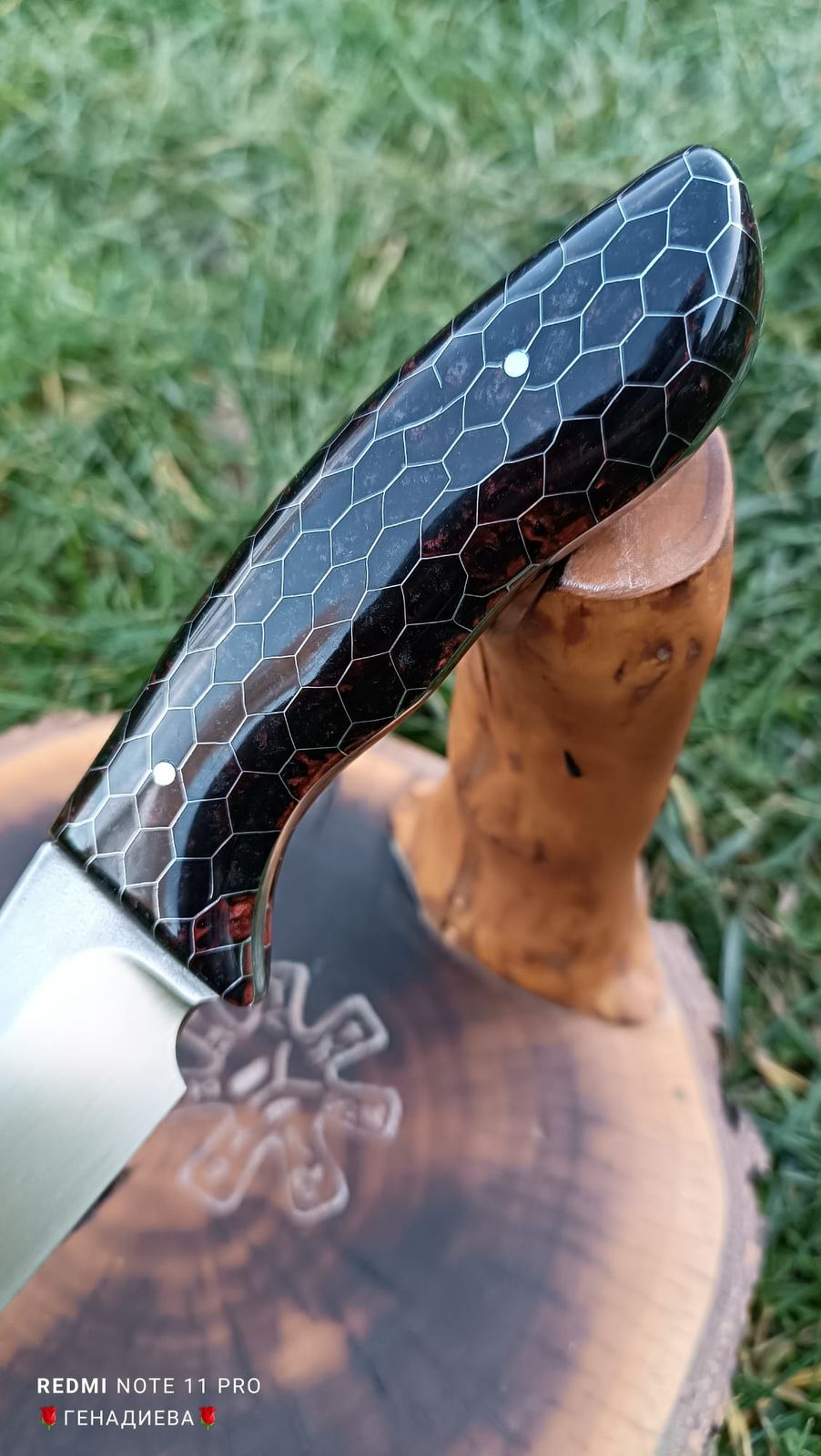 HEX SHADOW handmade knife – photo 11