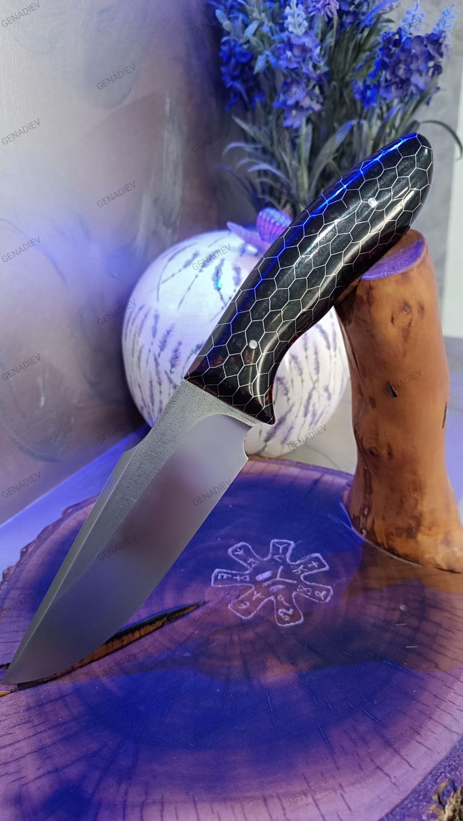 HEX SHADOW handmade knife – photo 3