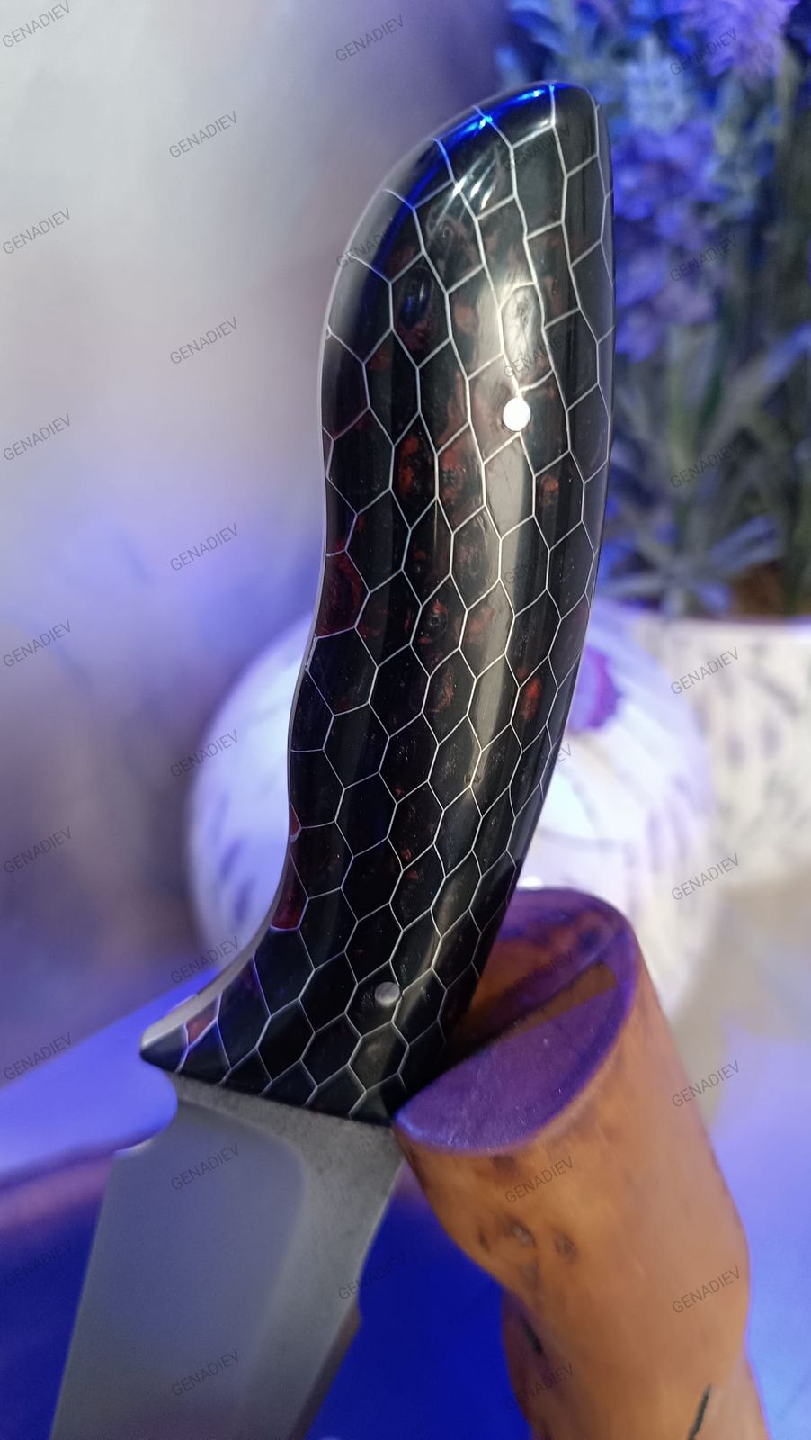 HEX SHADOW handmade knife – photo 6