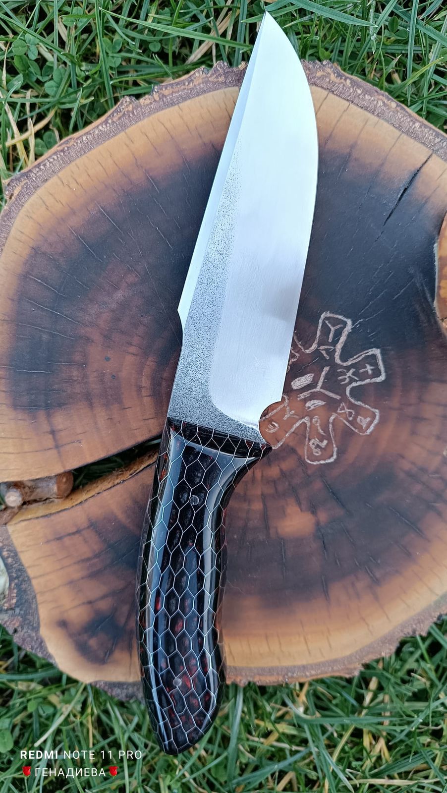 HEX SHADOW handmade knife – photo 9