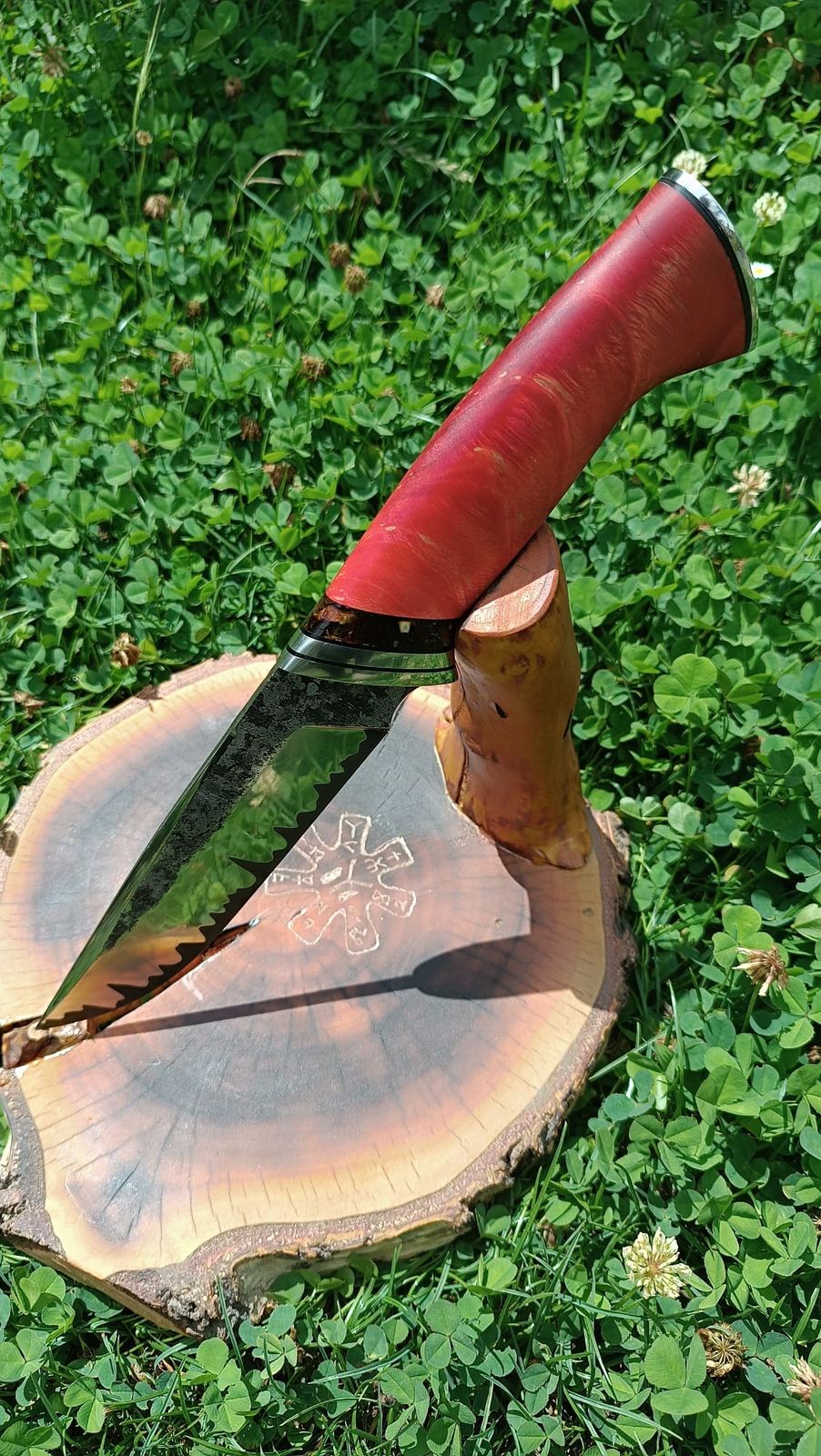 Crimson Predator handmade knife – photo 4