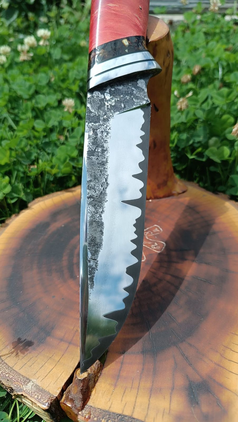 Crimson Predator handmade knife – photo 5