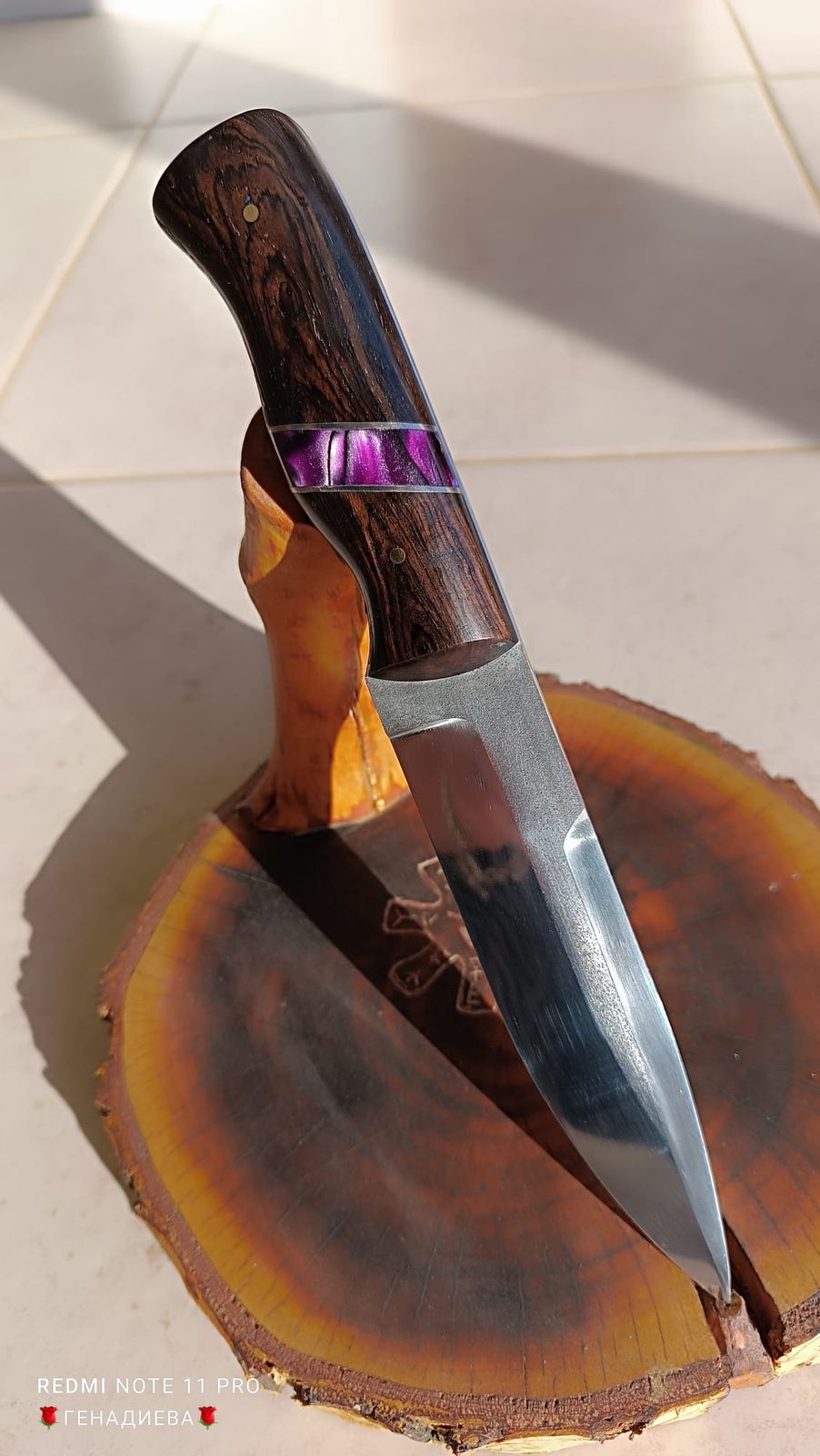 NIGHT VEIN handmade knife – photo 2