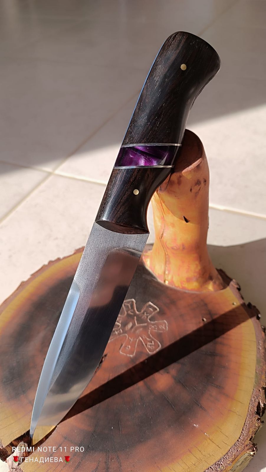 NIGHT VEIN handmade knife – photo 3